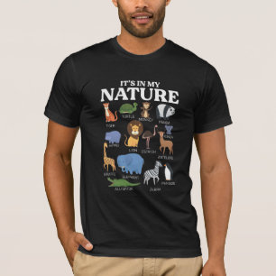 Nature Zoo African Animal Safari Future Zookeeper T-Shirt