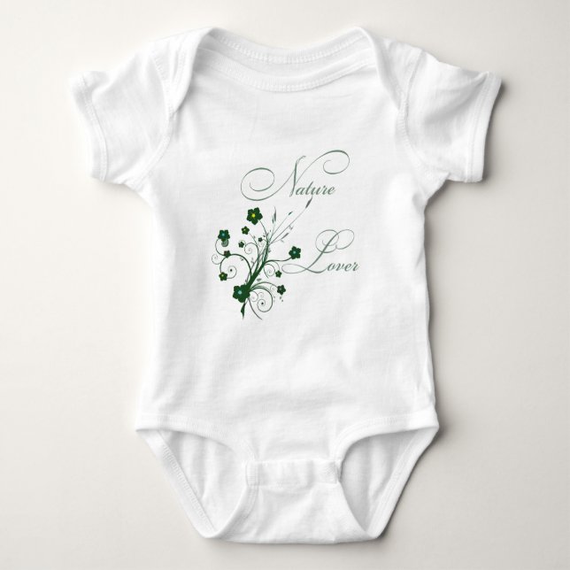 NatureLover Baby Bodysuit (Front)