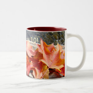 Nature's 10! Fall Tree Leaves Coffee Cup Designer