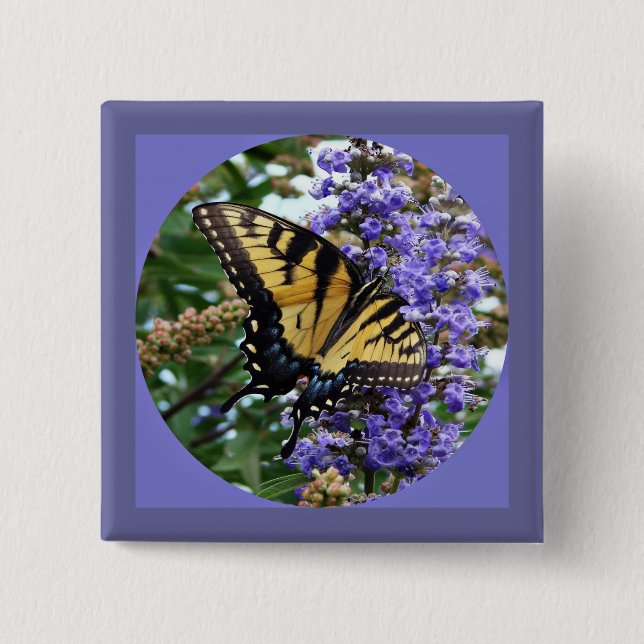 Natures Angels the Butterfly Button (Front)