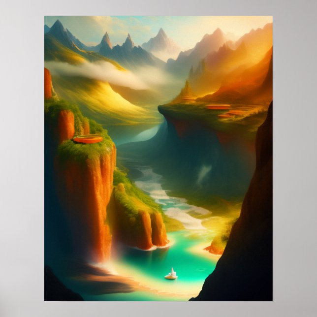 Nature's beauty in all its colours poster (Front)