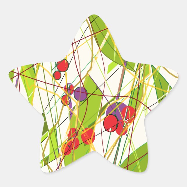 Natures Beauty Star Sticker (Front)