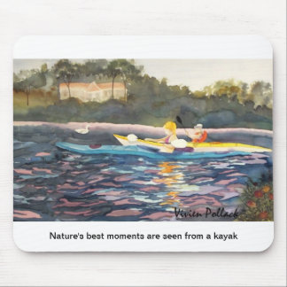 Nature's best moments are seen from a kayak mouse pad