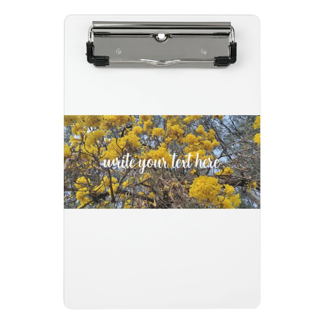 Nature's bloom mini clipboard (Front)