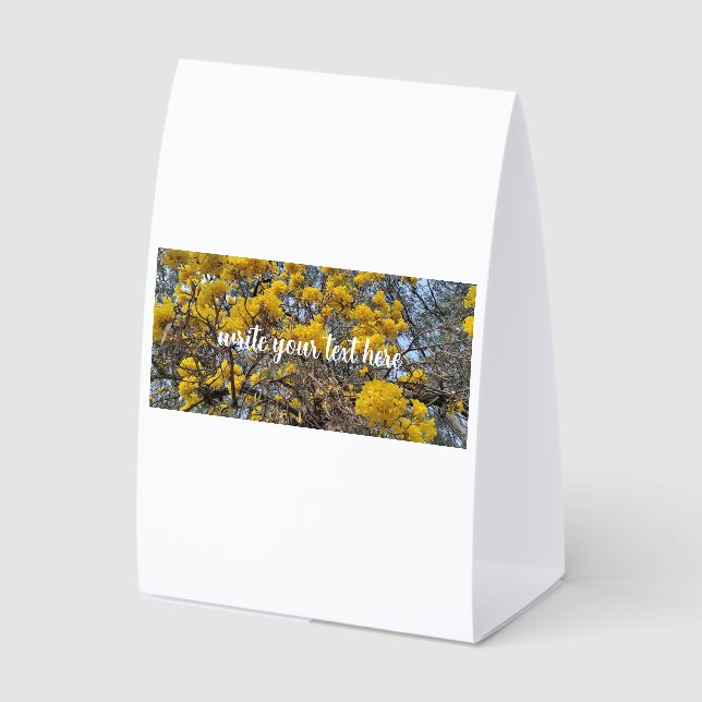Nature's bloom Table Tent Sign (Front)