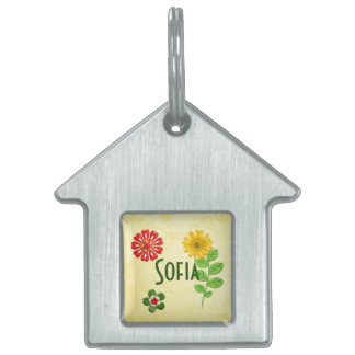 Natures Bounty Jewelled PERSONALIZED Pet ID Tag