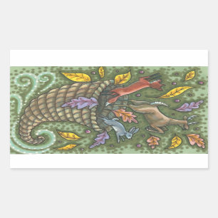 NATURE'S BOUNTY WILDLIFE CORNUCOPIA STICKERS Rec
