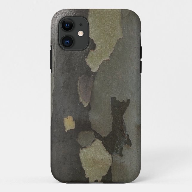 Nature's Camouflage -Sycamore Bark Case-Mate iPhone Case (Back)