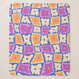 Nature's Chessboard Sherpa Blanket