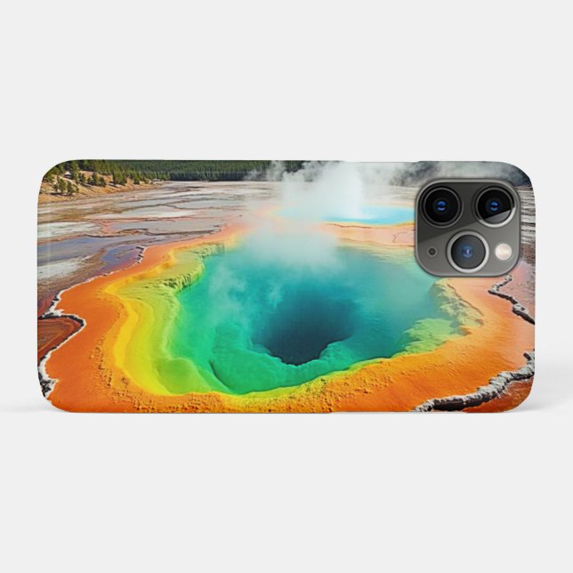 Nature's Colourful Hot Spring Art Case-Mate iPhone Case (Back (Horizontal))