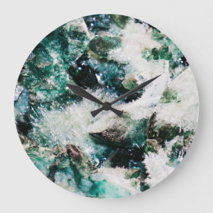Natures Crystal Duet Large Clock