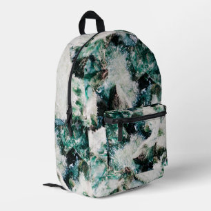 Natures Crystal Duet Printed Backpack