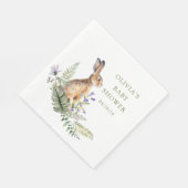 Nature's Delight Classic Rabbit Paper Napkin (Corner)