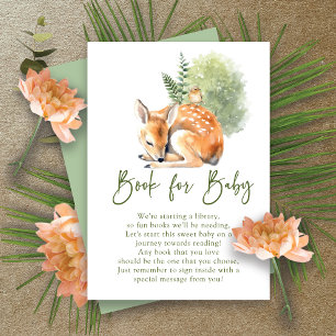 Nature's Delight Deer Book for Baby Enclosure Card