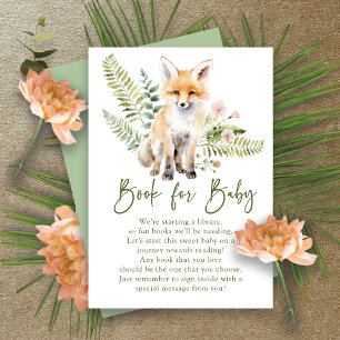 Nature's Delight Fox Book for Baby Enclosure Card