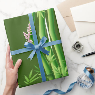 Nature's Embrace Bamboo Gift Wrap