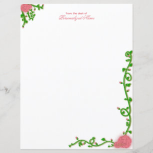 Nature's Embrace Unlined Paper Sheet