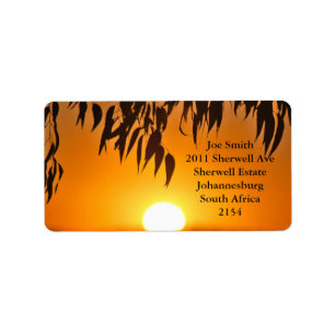 Nature's Frame Label
