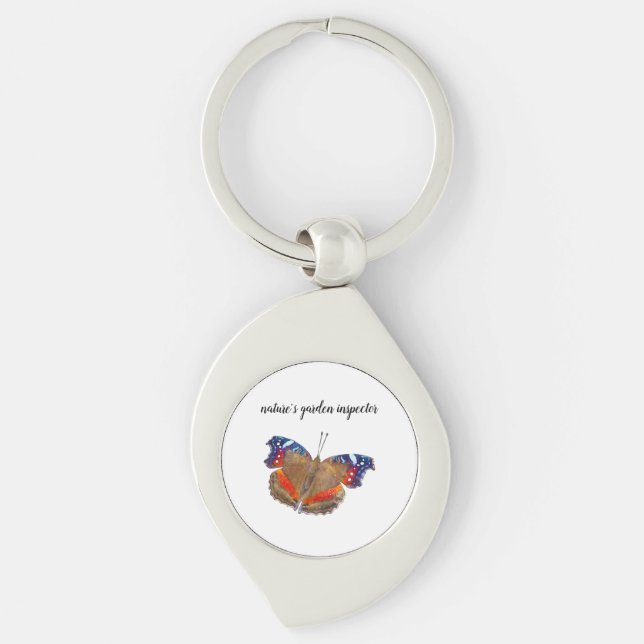 Nature's garden inspector key ring (Front)