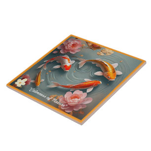 "Nature's Gentle Breeze" Ceramic Tile
