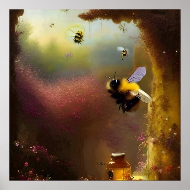 Nature's Gift - AI Fantasy Digital Art Print  (Front)