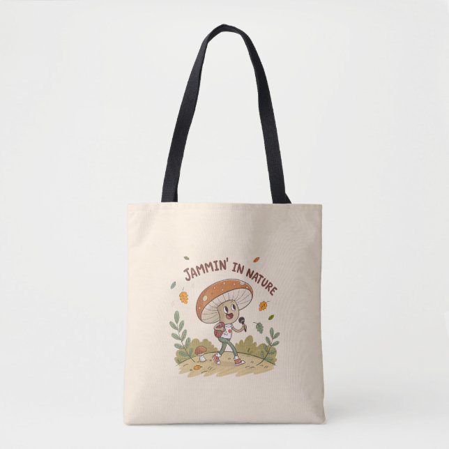 Nature's Groove Tote Bag (Front)
