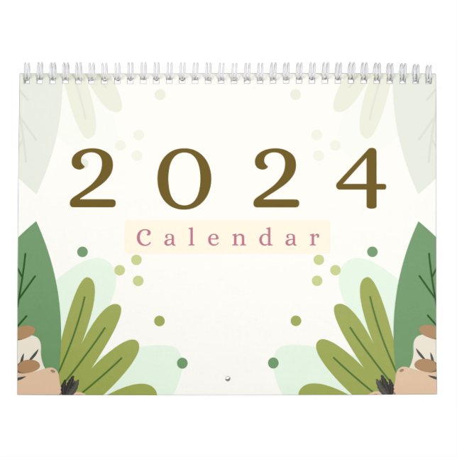 "Nature's Harmony 2024 Wall Calendar" Calendar (Cover)