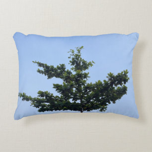 Nature's Harmony Pillow - Trees and Skies in Perfe