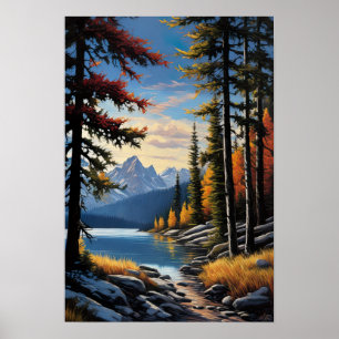 Nature's Haven, Silence by the Lake Poster