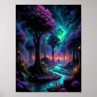 "Nature's Imagination" Poster