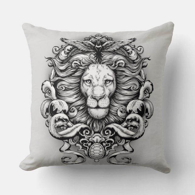 Nature's Kingdom Cushion (Front)