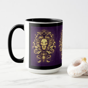 Nature's Kingdom in Purple Mug