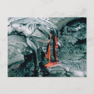 Nature's Lava Fury Postcard