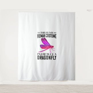 Nature's Living Art Dragonflies Nature Insect Drag Tapestry