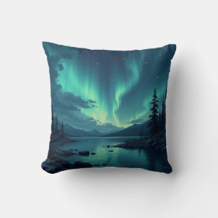 Nature's Mystery Aurora Cushion