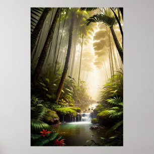 Nature's Paradise, Exploring the Lush Jungle Poster