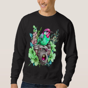 Natures Photography Love Flowers and Birds Watch C Sweatshirt