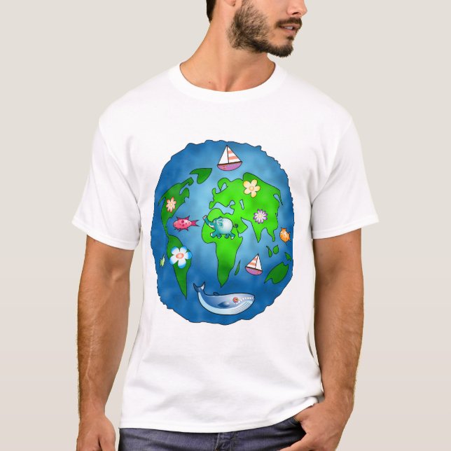 Natures Planet T-Shirt (Front)