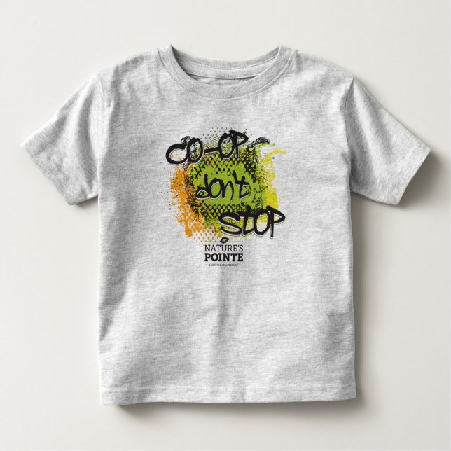 Nature's Pointe Kid's Graffiti Long Sleeve T-Shirt (Front)