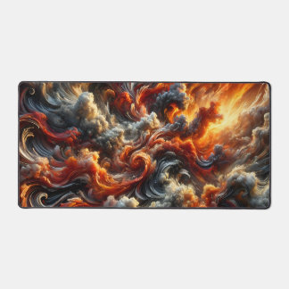 Nature's primal forces desk mat