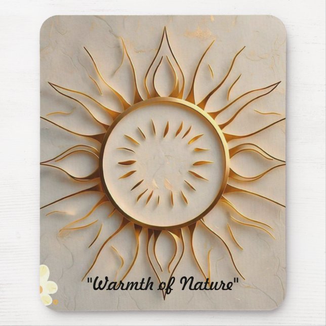 "Nature's Radiance" Mouse Pad (Front)