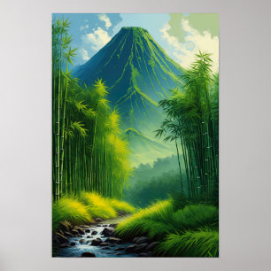 Nature's Reverie, Sleeping Volcano Poster