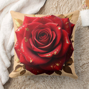 "Nature's Romantic Bloom" Cushion