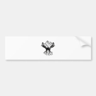 Natures Roots Bumper Sticker