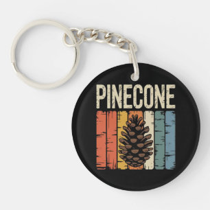 Natures Seed Pinecone Forest Core Key Ring
