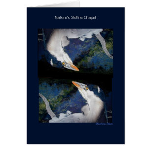 Nature's Sistine chapel: Great Blue Heron