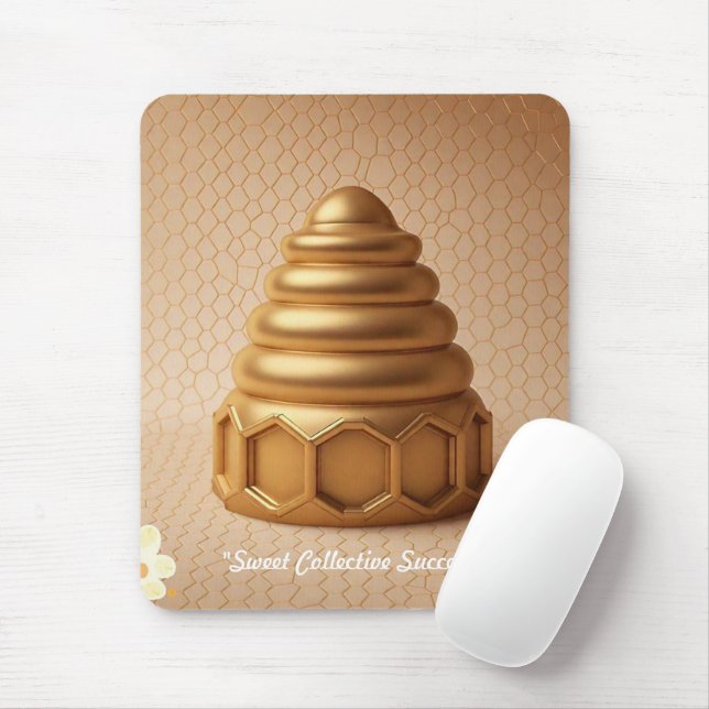 "Nature's Sweet Design" Mouse Pad (With Mouse)