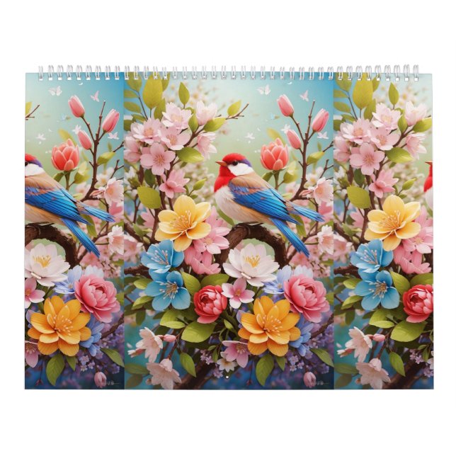 "Nature's Symphony - An Ode to Serenity" Calendar (Cover)