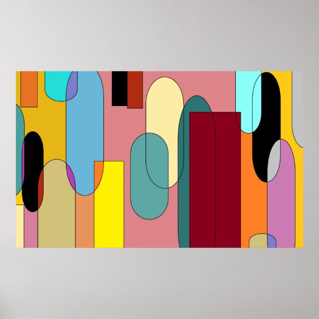 Nature's Symphony - Tranquil Waterfall Poster (Front)