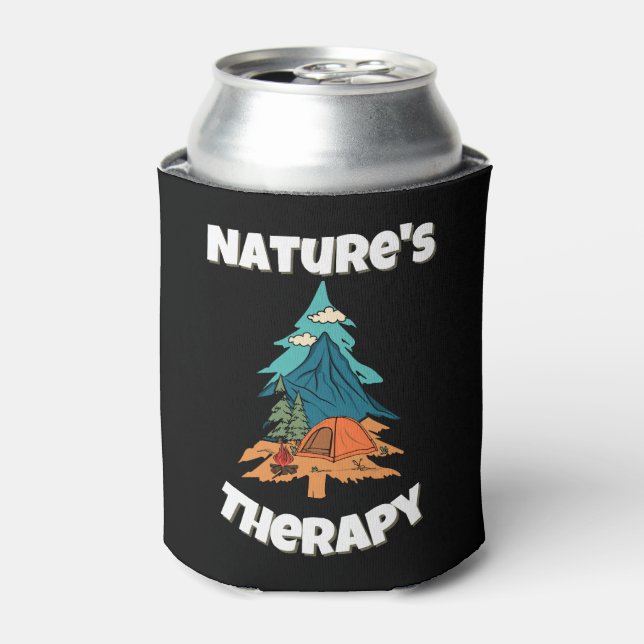 Nature's Therapy Nature Lovers  Can Cooler (Can Front)